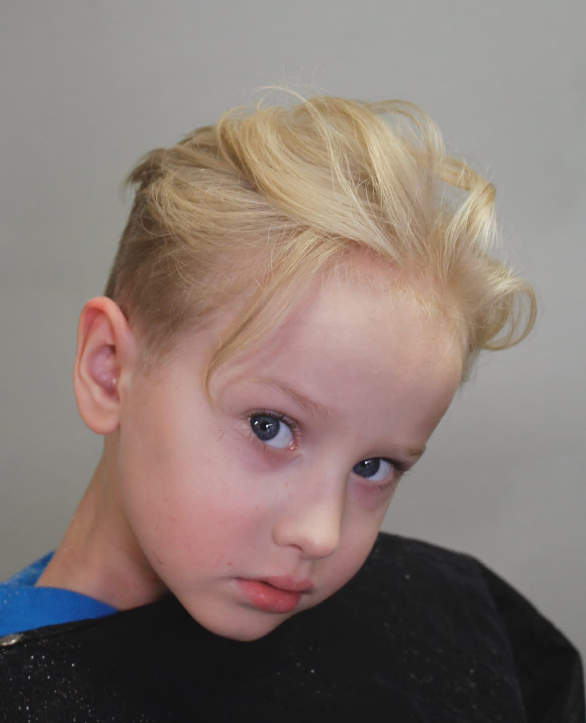 Textured French crop with low fade